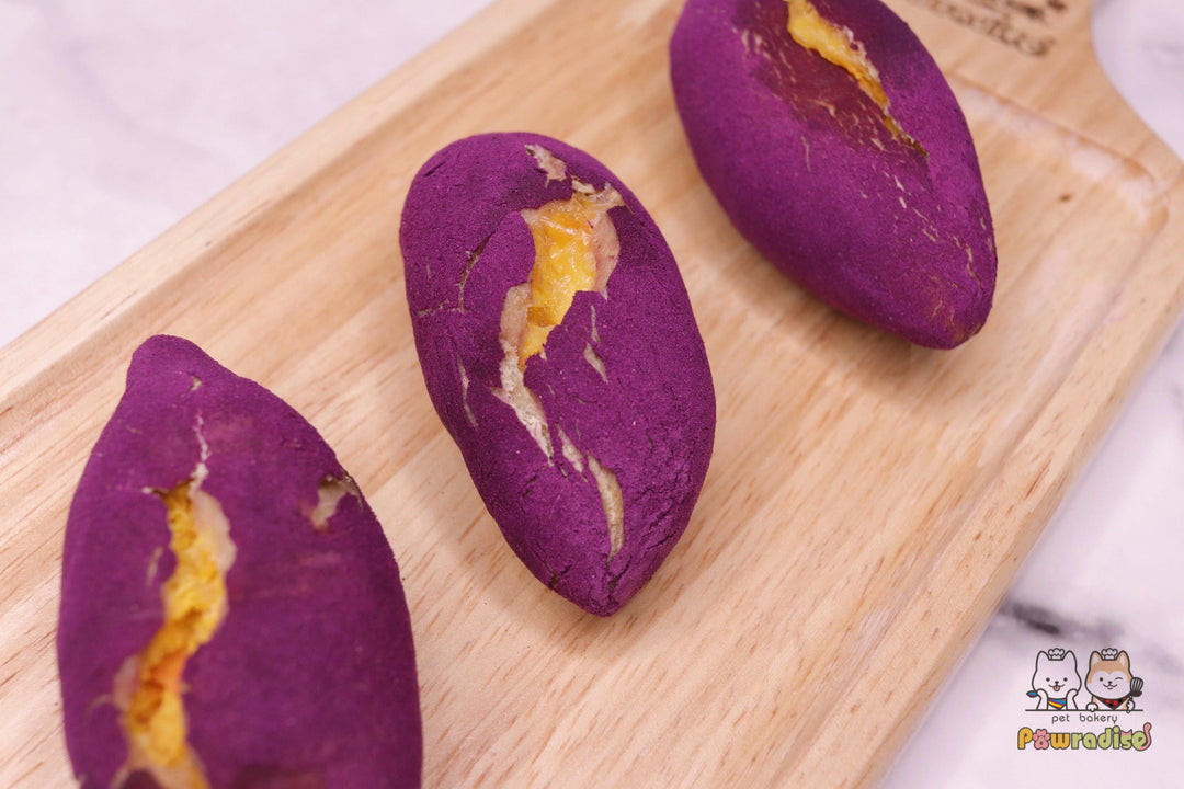 Grain-free purple-skinned sweet potato